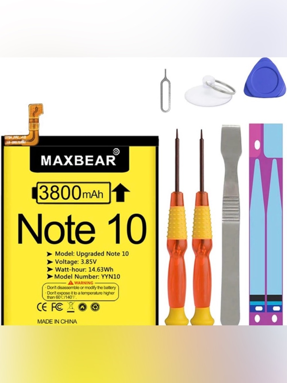 (NEW)  Note 10 Replacement Battery and for Galaxy Note 10